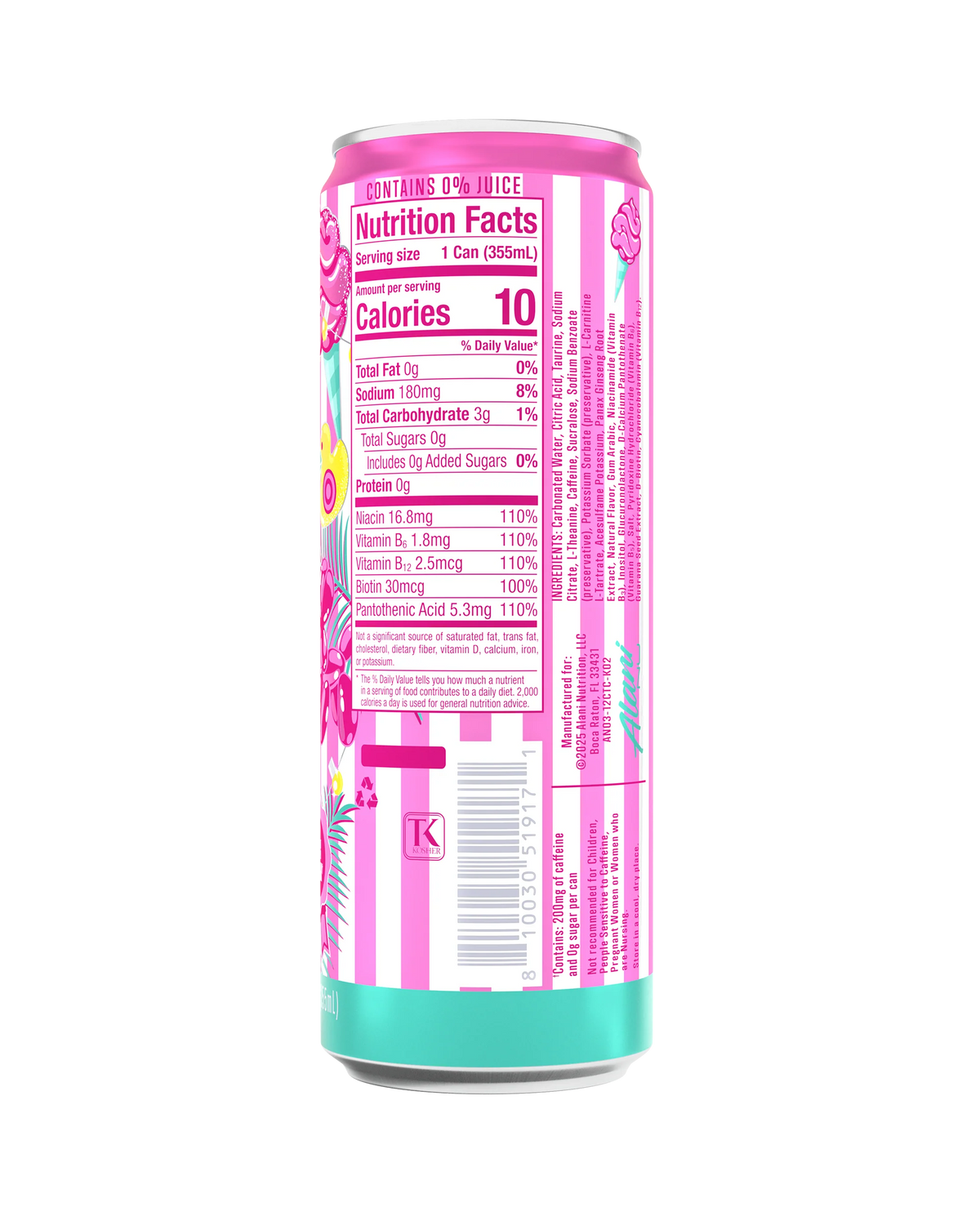energy drink - cotton candy